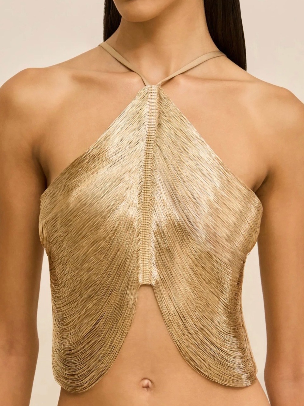 Quella Top Light Gold Cult Gaia